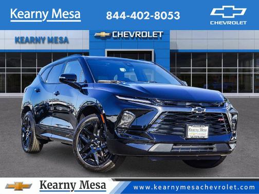 Black 2026 Chevrolet Blazer RS