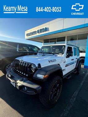 Bright White Clearcoat 2021 Jeep Wrangler Willys