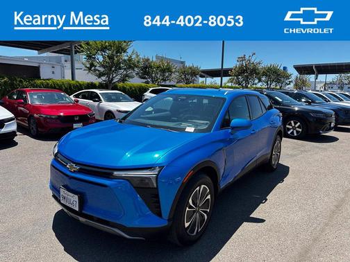 Riptide Blue 2024 Chevrolet Blazer EV eAWD LT