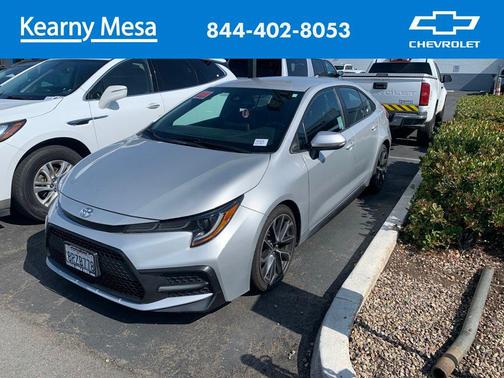 Classic Silver Metallic 2020 Toyota Corolla SE