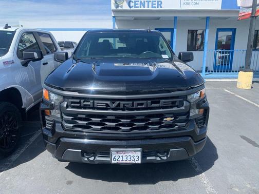 Black 2023 Chevrolet Silverado 1500 Custom