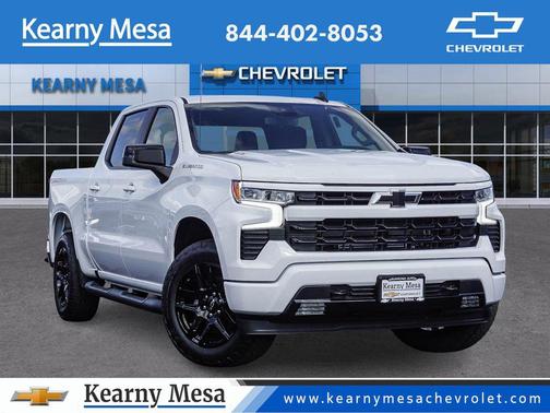 Summit White 2026 Chevrolet Silverado 1500 RST