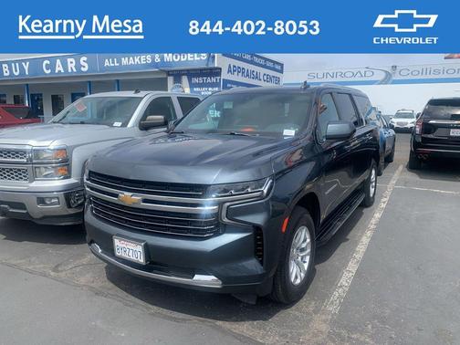 Shadow Gray Metallic 2021 Chevrolet Suburban LT