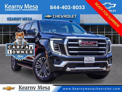 Onyx Black 2025 GMC Yukon XL Elevation