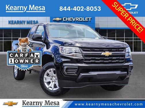 Black 2022 Chevrolet Colorado LT