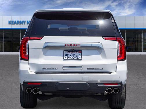 White Frost Tricoat 2023 GMC Yukon XL Denali