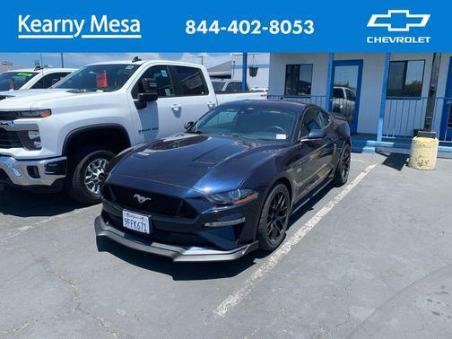 Antimatter Blue Metallic 2021 Ford Mustang GT