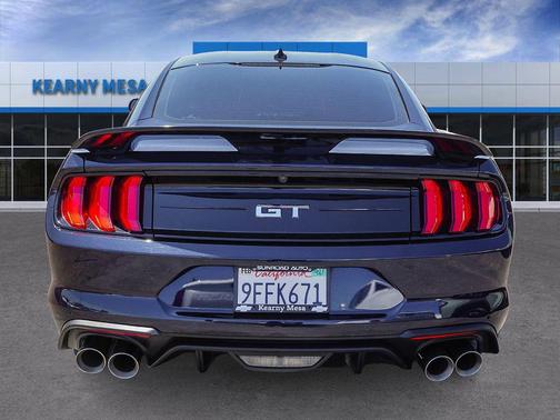 Antimatter Blue Metallic 2021 Ford Mustang GT