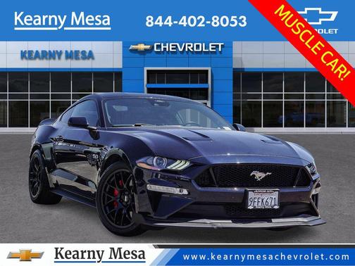 Antimatter Blue Metallic 2021 Ford Mustang GT