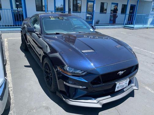 Antimatter Blue Metallic 2021 Ford Mustang GT