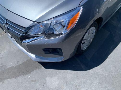 Mercury Gray Metallic 2021 Mitsubishi Mirage ES