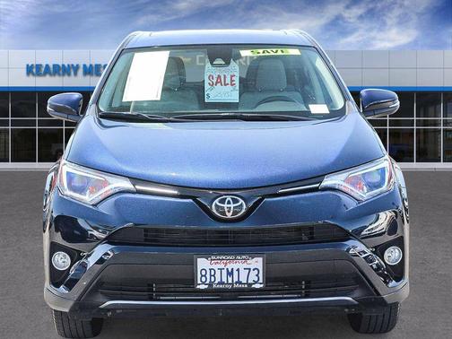 Galactic Aqua Mica 2018 Toyota RAV4 XLE