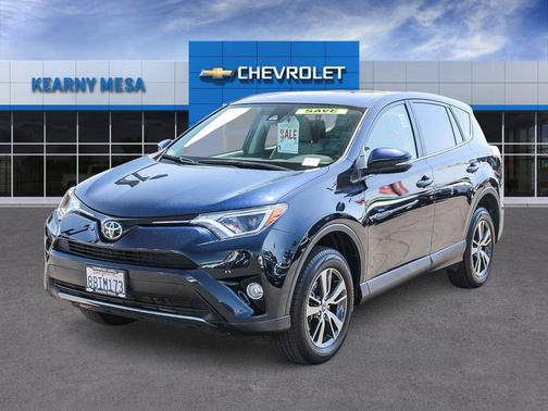 Galactic Aqua Mica 2018 Toyota RAV4 XLE