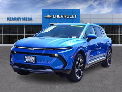 Riptide Blue Metallic 2025 Chevrolet Equinox EV LT