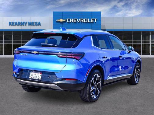 Riptide Blue Metallic 2025 Chevrolet Equinox EV LT