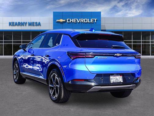 Riptide Blue Metallic 2025 Chevrolet Equinox EV LT