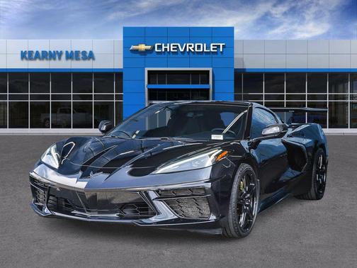 Black 2021 Chevrolet Corvette Stingray w/1LT