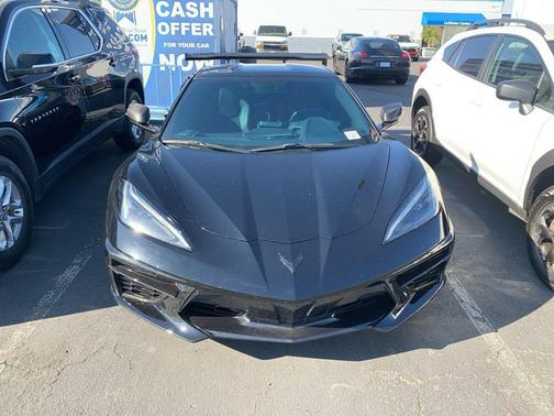 Black 2021 Chevrolet Corvette Stingray w/1LT