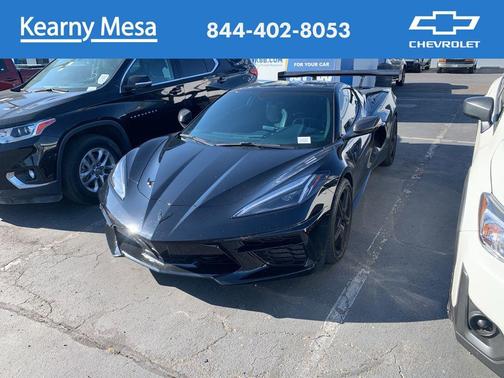 Black 2021 Chevrolet Corvette Stingray w/1LT