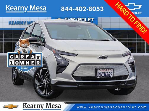 Silver Flare Metallic 2023 Chevrolet Bolt EV 2LT