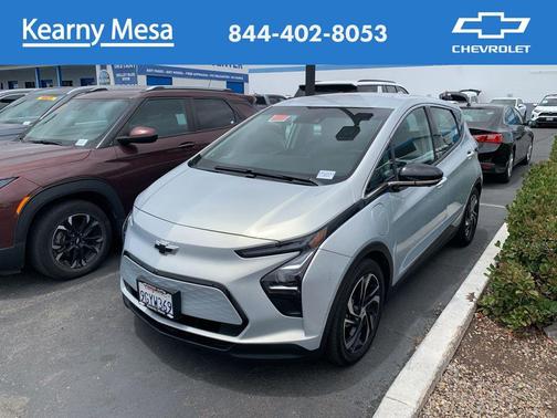 Silver Flare Metallic 2023 Chevrolet Bolt EV 2LT