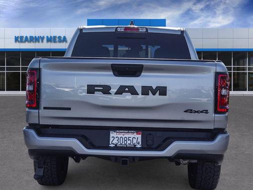 Billet Silver Metallic Clearcoat 2025 RAM 1500 Big Horn/Lone Star