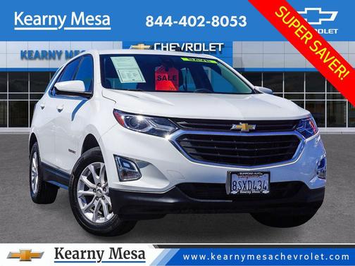 Summit White 2020 Chevrolet Equinox 1LT