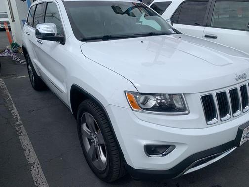 Bright White Clearcoat 2014 Jeep Grand Cherokee Limited