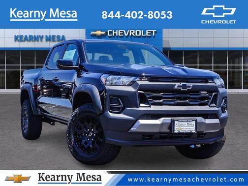 Black 2026 Chevrolet Colorado Trail Boss