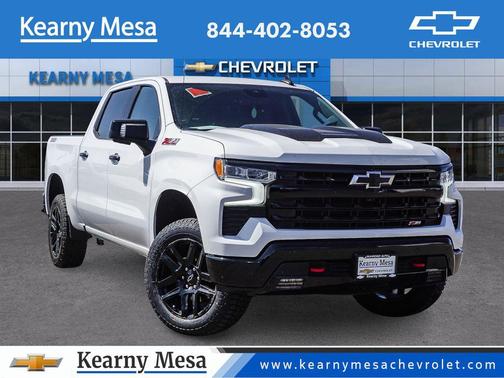 Summit White 2024 Chevrolet Silverado 1500 LT Trail Boss