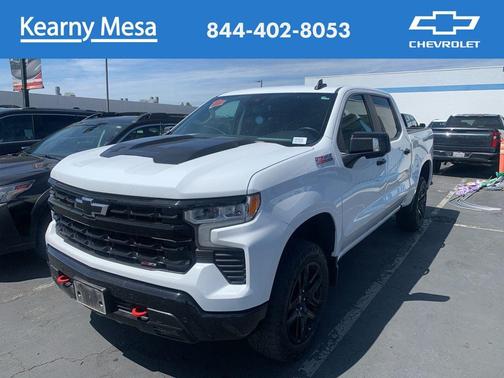 Summit White 2024 Chevrolet Silverado 1500 LT Trail Boss