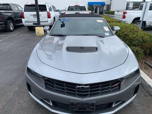 Sharkskin Metallic 2023 Chevrolet Camaro LT1