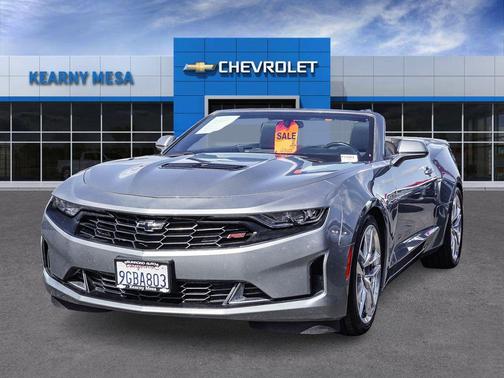 Sharkskin Metallic 2023 Chevrolet Camaro LT1
