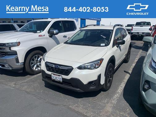 Crystal White Pearl 2023 Subaru Crosstrek Base
