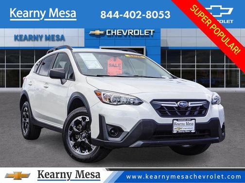 Crystal White Pearl 2023 Subaru Crosstrek Base