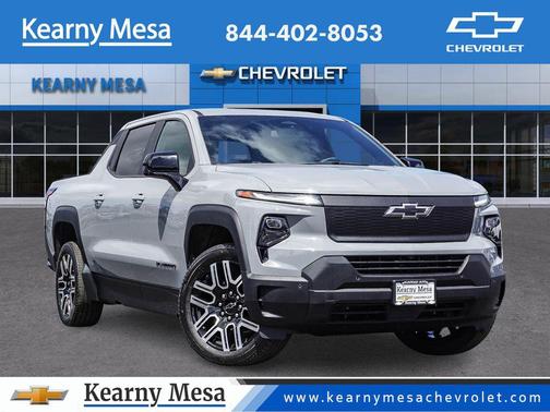 Slate Gray Metallic 2026 Chevrolet Silverado EV Work Truck