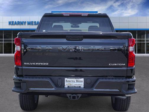 Black 2026 Chevrolet Silverado 1500 Custom