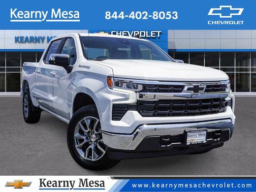 Summit White 2026 Chevrolet Silverado 1500 LT