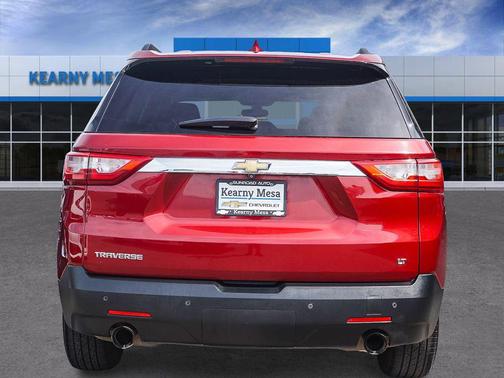 Cajun Red Tintcoat 2021 Chevrolet Traverse LT Cloth