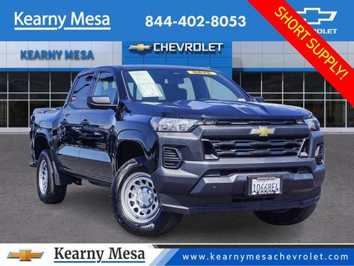 Black 2025 Chevrolet Colorado WT