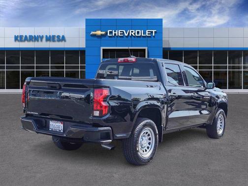 Black 2025 Chevrolet Colorado WT