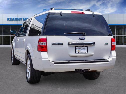 White Platinum Clearcoat Metallic 2013 Ford Expedition EL Limited