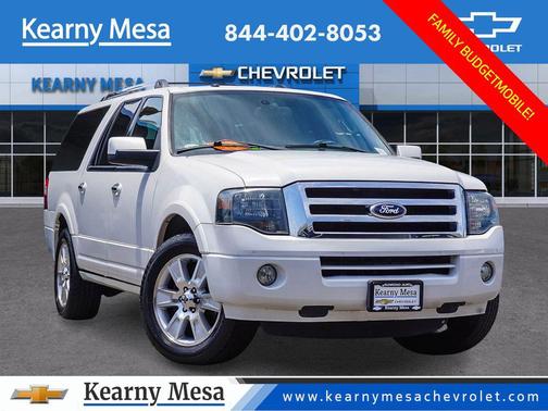 White Platinum Clearcoat Metallic 2013 Ford Expedition EL Limited