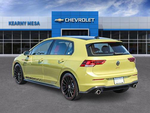 Polemo Yellow w/Black Roof 2023 Volkswagen Golf GTI 2.0T S DSG