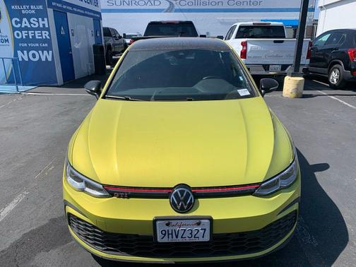 Polemo Yellow w/Black Roof 2023 Volkswagen Golf GTI 2.0T S DSG