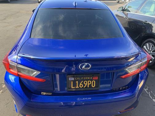 Ultrasonic Blue Mica 2.0 2015 Lexus RC 350 Base