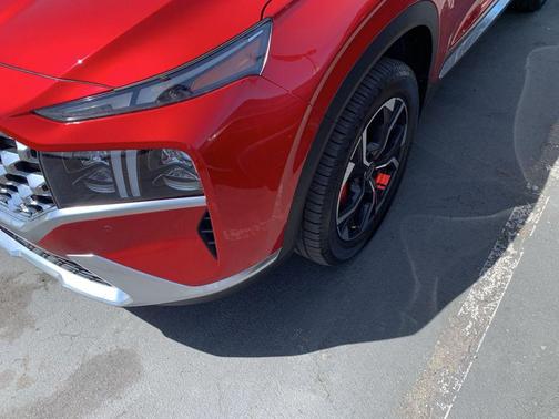 Calypso Red 2023 Hyundai SANTA FE Limited