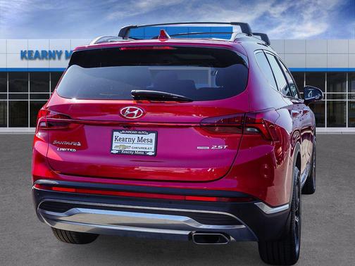 Calypso Red 2023 Hyundai SANTA FE Limited