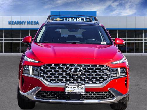 Calypso Red 2023 Hyundai SANTA FE Limited