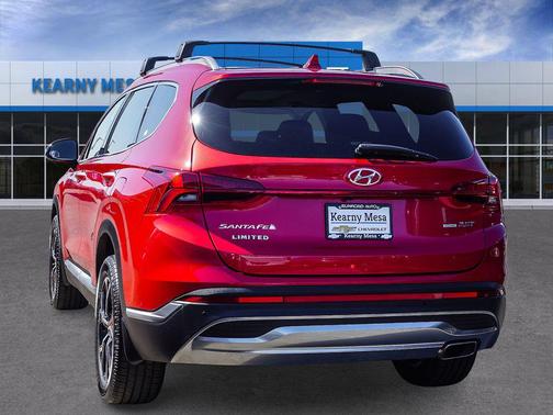 Calypso Red 2023 Hyundai SANTA FE Limited